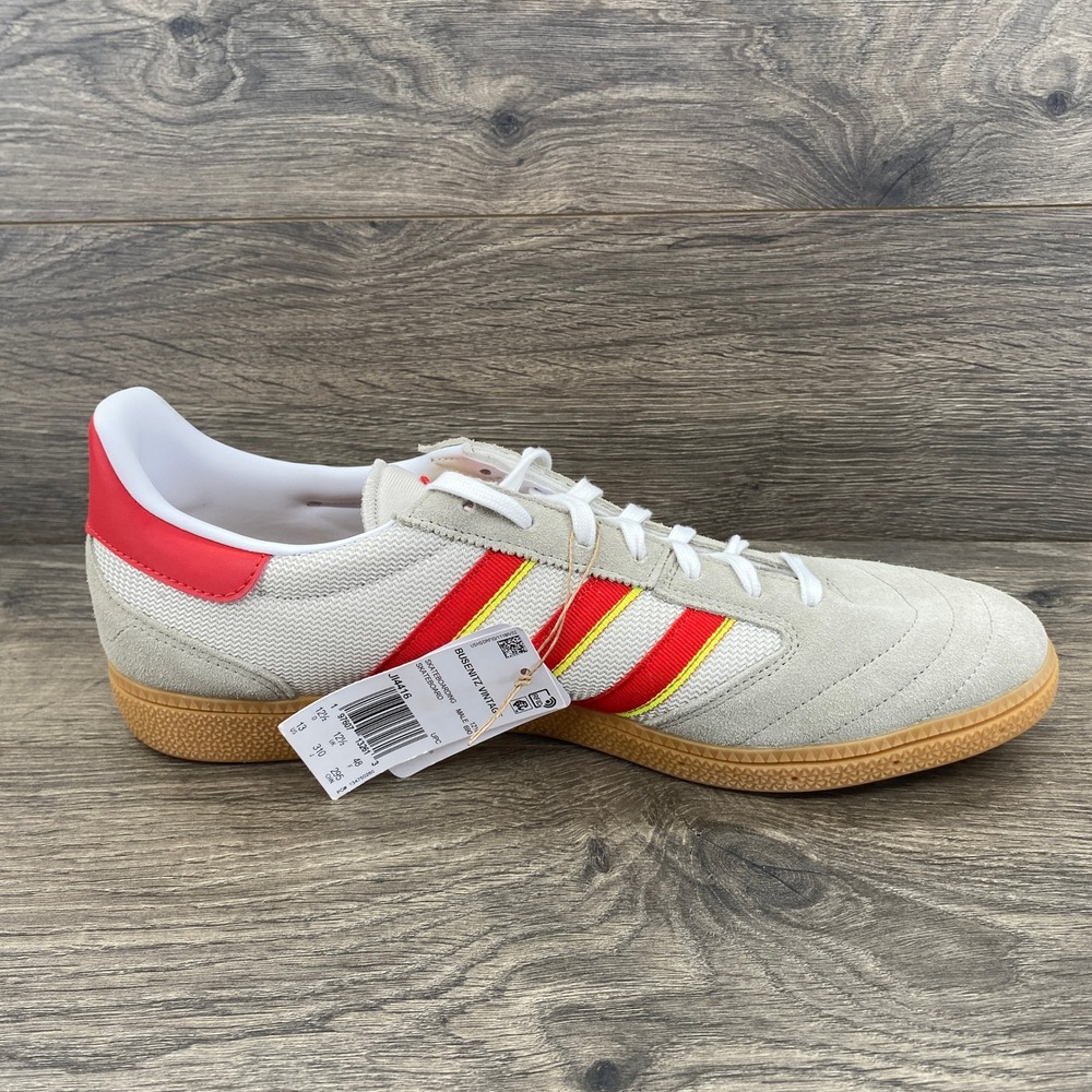 Adidas Busenitz Vintage Men's Size 13 Casual Skateboarding Shoes Grey Red Yellow - Picture 8 of 16